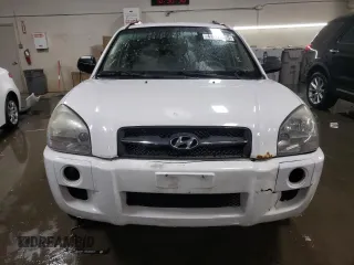 2008 Hyundai Tucson GLS with VIN KM8JM12B88U815558, listed as a Copart auction lot 41873865 with 194,378 mi miles and Salvage Title. Bid and sale history available at DreamBid. Image 5.