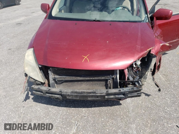 2007 Kia Sedona EX with VIN KNDMB233976117306, listed as a Copart auction lot 71989024 with 234,352 mi miles and Salvage Title. Bid and sale history available at carsss.com. Image 12.