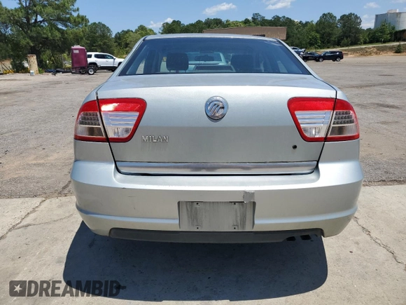 2007 Mercury Milan with VIN 3MEHM07Z67R605063, listed as a Copart auction lot 57469515 with 254,833 mi miles and Salvage title. Bid and sale history available at DreamBid. Image 6.