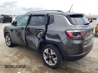 2021 Jeep Compass Limited z VIN 3C4NJDCB6MT602871, wystawiony jako Copart lot #64668185 z przebiegiem 71 822 mil mil oraz Szkoda całkowita • Salvage title. Historia ofert i sprzedaży dostępna na DreamBid. Obrazek 2.