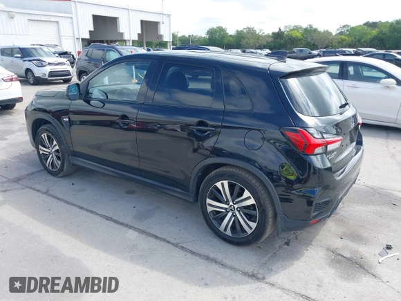 2020 Mitsubishi Outlander Sport ES 2.0 with VIN JA4AP3AU4LU012386, listed as a IAAI auction lot 41908524 with 87,498 mi miles. Bid and sale history available at carsss.com. Image 3.