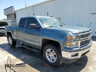 2014 Chevrolet Silverado 1500 LT with VIN 1GCRCREC0EZ112192, listed as a Copart auction lot 52505805 with 134,325 mi miles and Salvage Title. Bid and sale history available at DreamBid. Image 4.