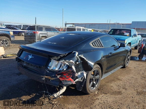 2017 Ford Mustang V6 with VIN 1FA6P8AM2H5235185, listed as a IAAI auction lot 41650785 with 146,855 mi miles and . Bid and sale history available at carsss.com. Image 6.