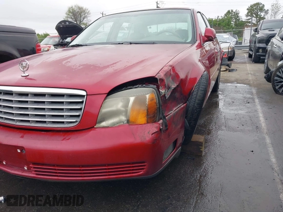 2002 Cadillac DeVille with VIN 1G6KD57YX2U257123, listed as a IAAI auction lot 41952025 with 180,278 mi miles. Bid and sale history available at carsss.com. Image 6.