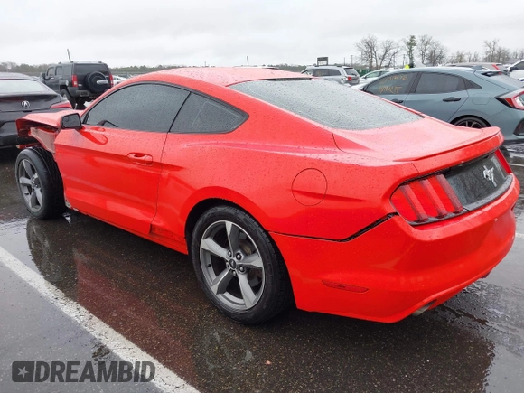 2016 Ford Mustang V6 with VIN 1FA6P8AM2G5296244, listed as a IAAI auction lot 42015937 with 84,343 mi miles and . Bid and sale history available at carsss.com. Image 3.