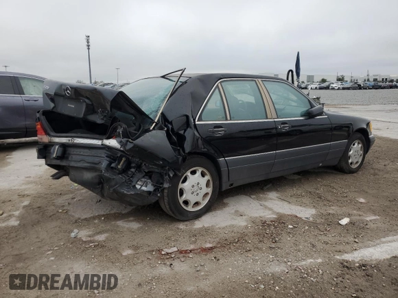 1995 Mercedes-Benz S 320 with VIN WDBGA32E5SA274778, listed as a Copart auction lot 45676305 with 102,942 mi miles and Salvage Title. Bid and sale history available at DreamBid. Image 3.