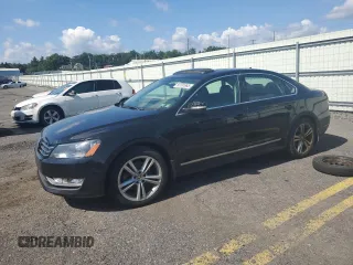 2015 Volkswagen Passat SEL Premium with VIN 1VWCT7A32FC120814, listed as a Copart auction lot 65181865 with 237,031 mi miles and Clean title. Bid and sale history available at DreamBid. Image 1.