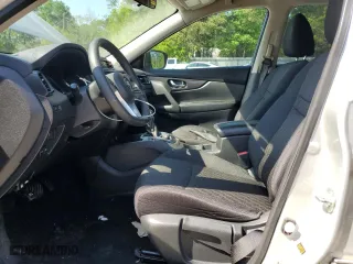 2017 Nissan Rogue S with VIN 5N1AT2MT9HC871044, listed as a Copart auction lot 51805885 with 130,191 mi miles and Salvage Title. Bid and sale history available at carsss.com. Image 7.