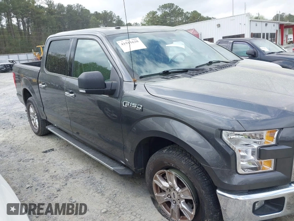 2017 Ford F-150 XL with VIN 1FTEW1EF3HFC44905, listed as a IAAI auction lot 41911628 with 66,413 mi miles. Bid and sale history available at carsss.com. Image 13.