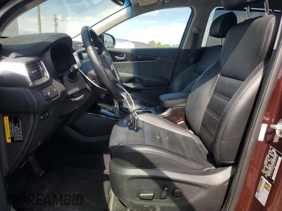 2018 Kia Sorento EX with VIN 5XYPHDA51JG347745, listed as a Copart auction lot 53273635 with 67,877 mi miles and Salvage title. Bid and sale history available at DreamBid. Image 7.