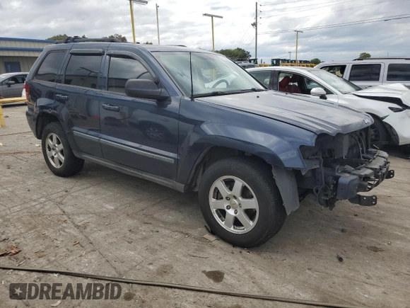 2009 Jeep Grand Cherokee Laredo with VIN 1J8HR48P49C545334, listed as a Copart auction lot 71562344 with 183,976 mi miles and Salvage Title. Bid and sale history available at carsss.com. Image 4.
