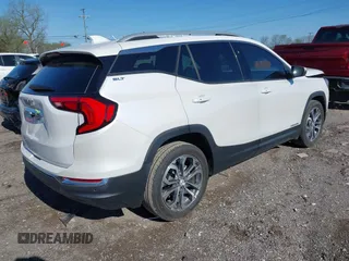 2020 GMC Terrain SLT with VIN 3GKALPEV7LL146609, listed as a IAAI auction lot 42032125 with 48,178 mi miles. Bid and sale history available at carsss.com. Image 4.