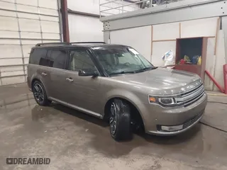2013 Ford Flex Limited w/EcoBoost with VIN 2FMHK6DT6DBD19049, listed as a IAAI auction lot 41795694 with 178,392 mi miles. Bid and sale history available at carsss.com. Image 1.