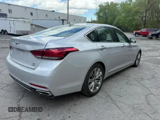 2019 Genesis G80 3.8L z VIN KMTFN4JEXKU309825, wystawiony jako Copart lot #56399935 z przebiegiem 76 316 mil mil oraz Tytuł czysty. Historia ofert i sprzedaży dostępna na DreamBid. Obrazek 4.