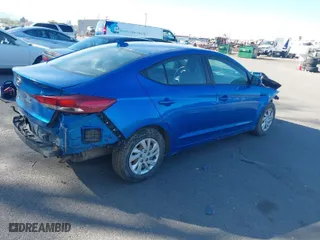 2017 Hyundai Elantra SE with VIN 5NPD74LF6HH103572, listed as a IAAI auction lot 42026471 with 225,265 mi miles. Bid and sale history available at carsss.com. Image 4.