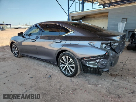 2021 Lexus ES 350 with VIN 58ACZ1B17MU087705, listed as a Copart auction lot 59270375 with 40,846 mi miles and Salvage title. Bid and sale history available at DreamBid. Image 2.
