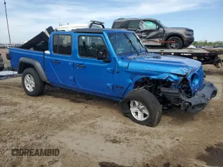 2020 Jeep Gladiator Sport S с VIN 1C6HJTAG5LL153853, выставлен на аукционе Copart как лот 56023925 с пробегом 31 143 миль миль и Списание • Salvage title. История ставок и продаж доступна на DreamBid. Изображение 4.