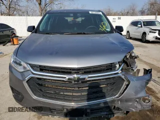 2020 Chevrolet Traverse LS with VIN 1GNERFKWXLJ140272, listed as a Copart auction lot 48735895 with 109,945 mi miles and Salvage title. Bid and sale history available at DreamBid. Image 5.