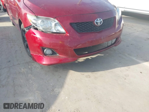 2010 Toyota Corolla with VIN 1NXBU4EE5AZ261543, listed as a IAAI auction lot 42214774 with 179,539 mi miles and . Bid and sale history available at carsss.com. Image 6.