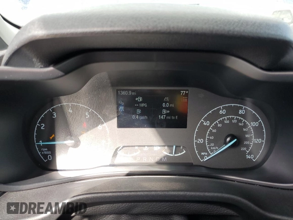 2022 Ford Transit Connect XLT с VIN NM0GS9F29N1534649, выставлен на аукционе Copart как лот 36236363 с пробегом 1 360 миль миль и . История ставок и продаж доступна на DreamBid. Изображение 9.