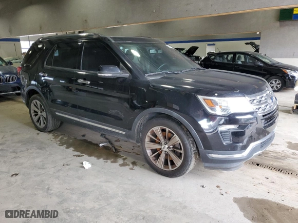 2018 Ford Explorer Limited with VIN 1FM5K7F87JGA15234, listed as a Copart auction lot 49447205 with 179,529 mi miles and Clean Title. Bid and sale history available at carsss.com. Image 4.