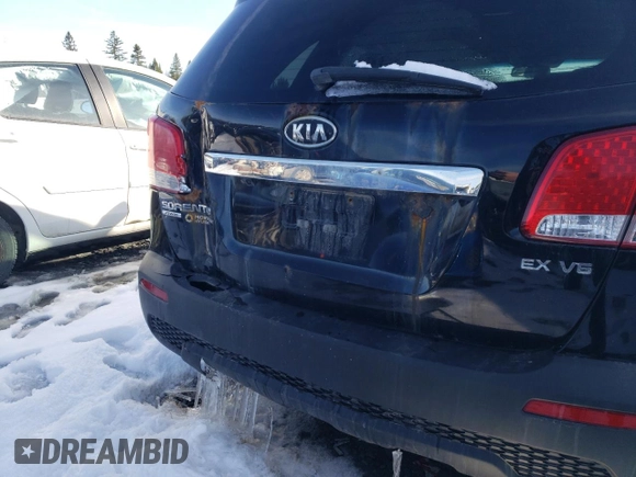2013 Kia Sorento EX with VIN 5XYKUDA2XDG344908, listed as a Copart auction lot 51639355 with 190,766 mi miles and Salvage title. Bid and sale history available at DreamBid. Image 13.