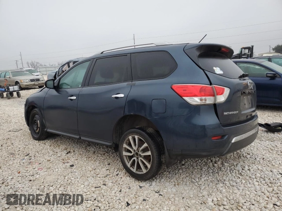 2015 Nissan Pathfinder SV with VIN 5N1AR2MN0FC693392, listed as a Copart auction lot 44003025 with 0 mi miles and Salvage Title. Bid and sale history available at carsss.com. Image 2.