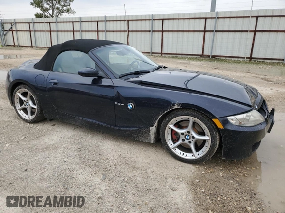 2008 BMW Z4 3.0si with VIN 4USBU535X8LX85696, listed as a Copart auction lot 70041534 with 87,989 mi miles and Salvage Title. Bid and sale history available at carsss.com. Image 4.