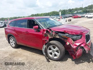 2021 Toyota Highlander L with VIN 5TDBZRBH8MS529396, listed as a IAAI auction lot 42708605 with 49,455 mi miles and . Bid and sale history available at DreamBid. Image 14.
