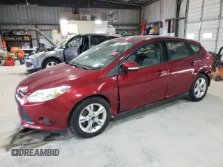 2014 Ford Focus SE with VIN 1FADP3K27EL165701, listed as a Copart auction lot 53156015 with 119,115 mi miles and Salvage Title. Bid and sale history available at carsss.com. Image 1.