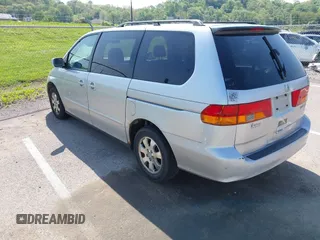 2003 Honda Odyssey EX-L with VIN 5FNRL18983B050769, listed as a IAAI auction lot 42113963 with 287,552 mi miles and . Bid and sale history available at DreamBid. Image 3.