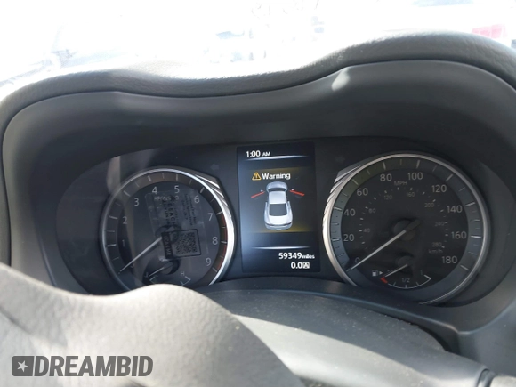 2021 Infiniti Q60 Luxe with VIN JN1EV7KK4MM410526, listed as a IAAI auction lot 41424325 with 59,349 mi miles and . Bid and sale history available at DreamBid. Image 7.
