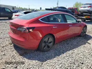 2018 Tesla Model 3 Long Range Battery with VIN 5YJ3E1EA8JF044983, listed as a Copart auction lot 49745075 with Not Provided miles and Salvage Title. Bid and sale history available at DreamBid. Image 3.
