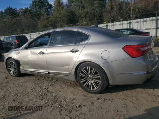 2015 Kia Cadenza Premium with VIN KNALN4D70F5174513, listed as a Copart auction lot 82004574 with 0 mi miles and Salvage Title. Bid and sale history available at carsss.com. Image 2.