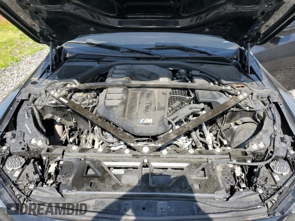 2024 BMW M3 Competition with VIN WBS33AY07RFR51488, listed as a Copart auction lot 61387385 with Not provided miles and Salvage title. Bid and sale history available at DreamBid. Image 11.