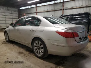 2009 Hyundai Genesis with VIN KMHGC46E99U043642, listed as a Copart auction lot 43167365 with 114,860 mi miles and Salvage Title. Bid and sale history available at DreamBid. Image 2.