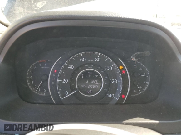 2014 Honda CR-V LX with VIN 2HKRM4H3XEH693624, listed as a Copart auction lot 47069395 with 211,225 mi miles and Salvage Title. Bid and sale history available at carsss.com. Image 9.