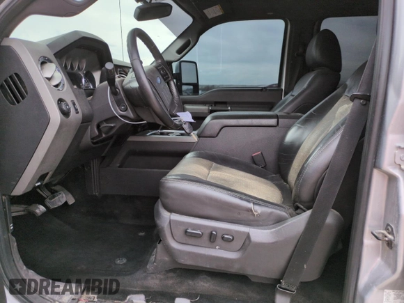 2011 Ford F-350 XL with VIN 1FT8W3BT5BEA23905, listed as a Copart auction lot 53142525 with 235,528 mi miles and Salvage title. Bid and sale history available at DreamBid. Image 7.