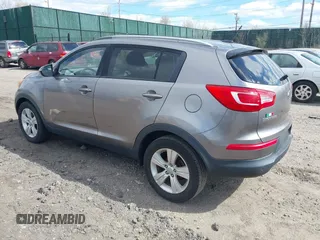 2011 Kia Sportage LX with VIN KNDPB3A21B7140790, listed as a IAAI auction lot 41995888 with 77,678 mi miles and . Bid and sale history available at carsss.com. Image 3.
