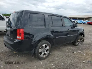 2014 Honda Pilot EX-L with VIN 5FNYF3H73EB015573, listed as a Copart auction lot 54380885 with 197,366 mi miles and Salvage title. Bid and sale history available at DreamBid. Image 3.