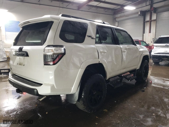2019 Toyota 4Runner SR5 with VIN JTEBU5JRXK5612540, listed as a Copart auction lot 82815384 with 109,842 mi miles and Salvage Title. Bid and sale history available at carsss.com. Image 3.
