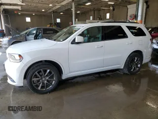 2018 Dodge Durango GT with VIN 1C4RDJDG7JC116465, listed as a Copart auction lot 63793785 with 118,252 mi miles and Salvage title. Bid and sale history available at DreamBid. Image 1.