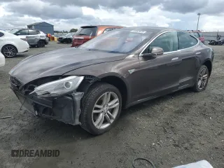 2014 Tesla Model S 60 with VIN 5YJSA1S13EFP29409, listed as a Copart auction lot 50952425 with Not Provided miles and Salvage Title. Bid and sale history available at DreamBid. Image 1.