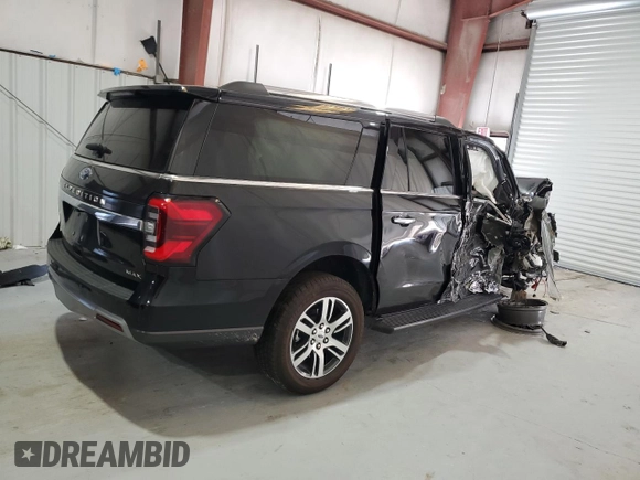 2024 Ford Expedition Max Limited with VIN 1FMJK1K8XREA62346, listed as a Copart auction lot 48613675 with Not provided miles and Salvage title. Bid and sale history available at DreamBid. Image 3.