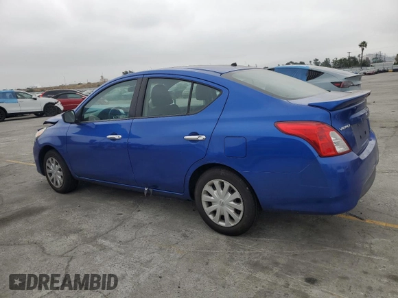 2016 Nissan Versa S z VIN 3N1CN7APXGL808455, wystawiony jako Copart lot #59929105 z przebiegiem 87 412 mil mil oraz Szkoda całkowita • Salvage title. Historia ofert i sprzedaży dostępna na DreamBid. Obrazek 2.