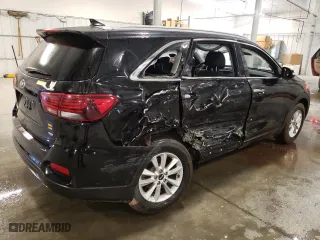 2019 Kia Sorento L with VIN 5XYPG4A38KG451295, listed as a Copart auction lot 50031315 with 82,023 mi miles and Salvage Title. Bid and sale history available at carsss.com. Image 3.