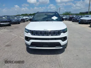 2023 Jeep Compass (RED) Edition with VIN 3C4NJDCN7PT566543, listed as a IAAI auction lot 42476972 with 45,439 mi miles and . Bid and sale history available at DreamBid. Image 12.