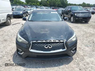 2021 Infiniti Q50 Luxe with VIN JN1EV7BR5MM752693, listed as a Copart auction lot 60027225 with 74,398 mi miles and Salvage title. Bid and sale history available at DreamBid. Image 5.