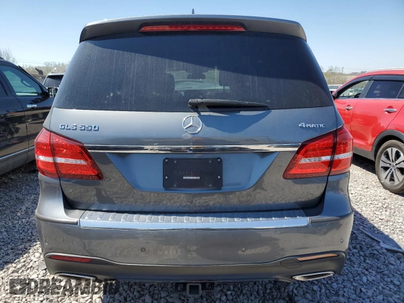 2017 Mercedes-Benz GLS 550 with VIN 4JGDF7DE4HA868230, listed as a Copart auction lot 45450814 with 64,840 mi miles and . Bid and sale history available at DreamBid. Image 6.