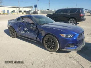 2016 Ford Mustang EcoBoost with VIN 1FA6P8TH8G5206143, listed as a Copart auction lot 49925515 with 56,767 mi miles and Salvage Title. Bid and sale history available at carsss.com. Image 4.